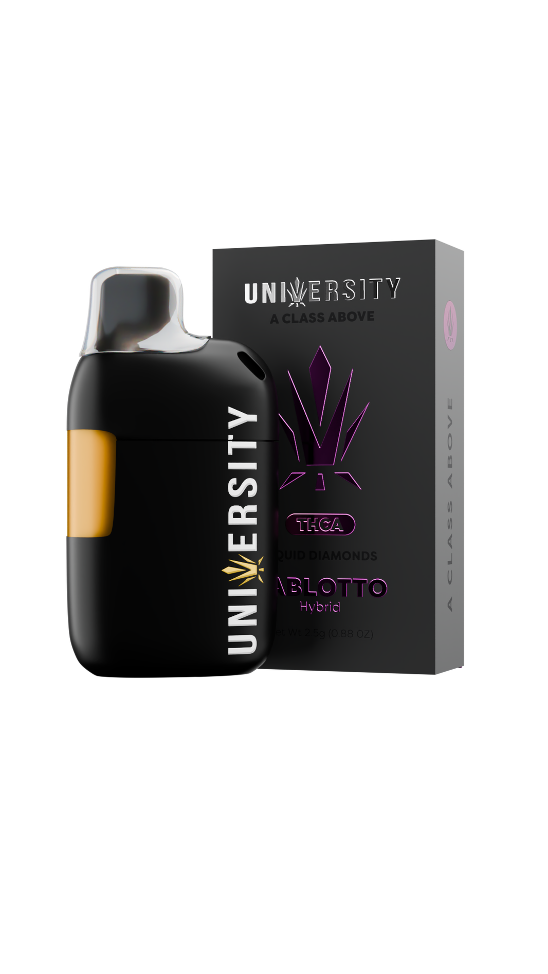 Trap University THCA Liquid Diamonds 2.5g disposable package — Pablotto