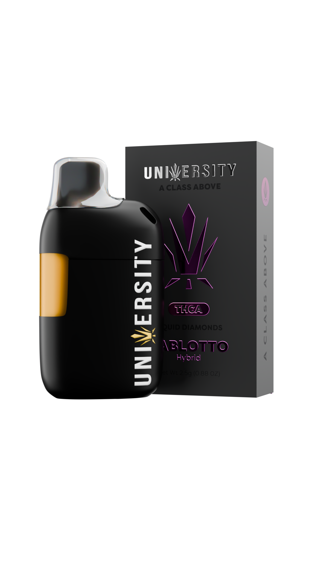 Trap University THCA Liquid Diamonds 2.5g disposable package — Pablotto