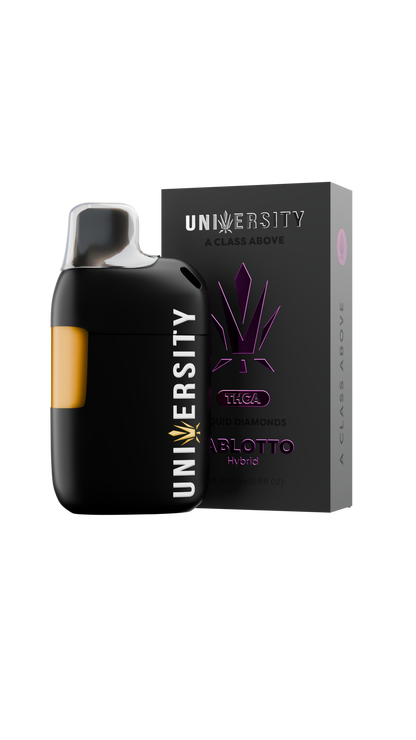 Trap University THCA Liquid Diamonds 2.5g disposable package — Pablotto