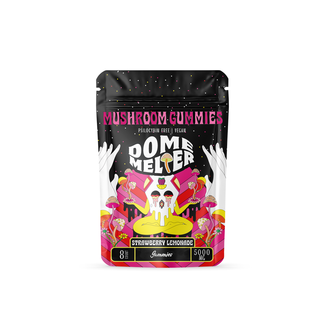 Dome Melter Mushroom Gummies — functional mushroom gummy pouch