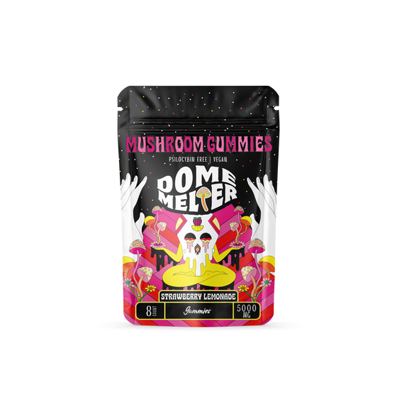 Dome Melter Mushroom Gummies — functional mushroom gummy pouch