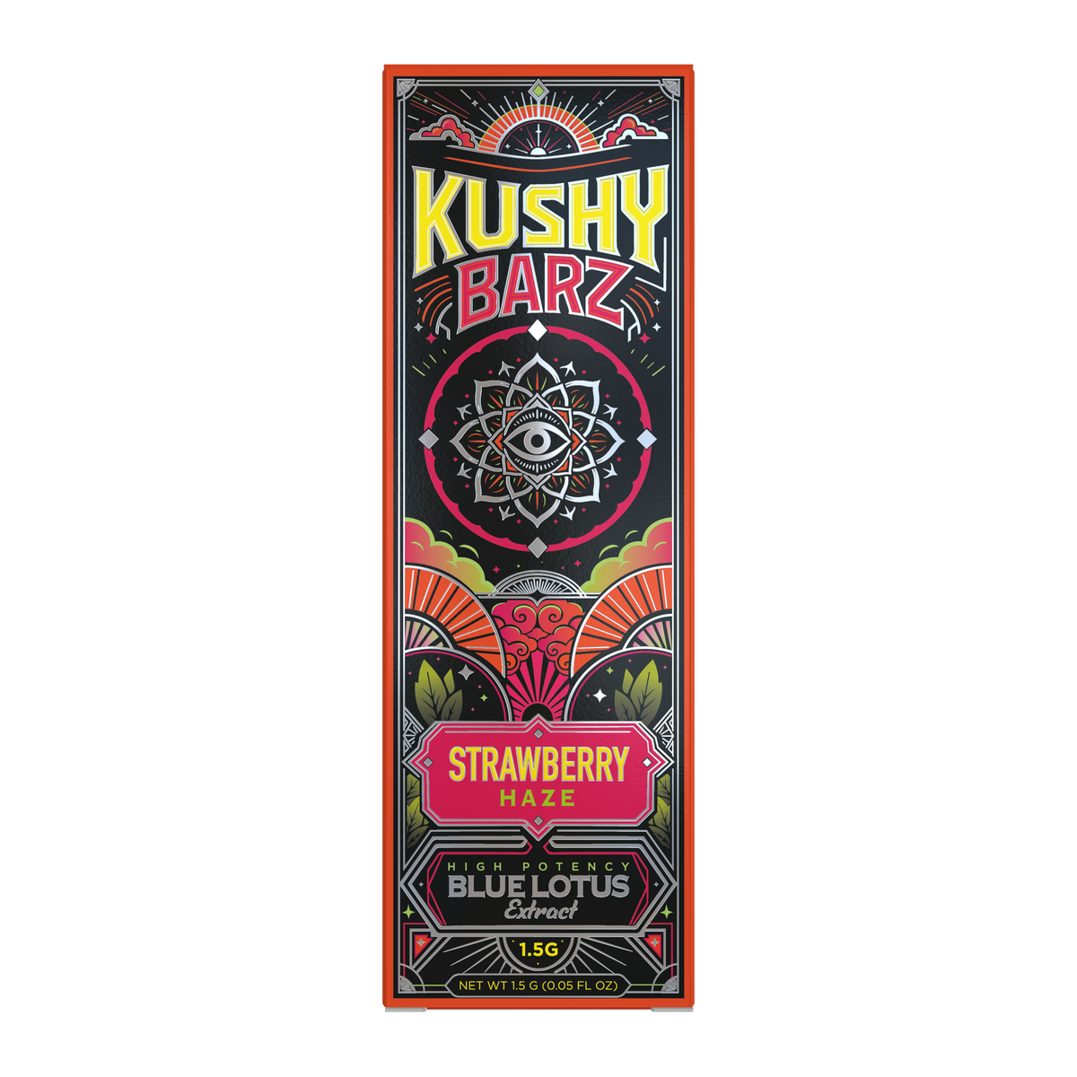 Kushy Barz blue lotus extract product — Strawberry Haze