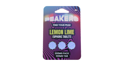 Peakers kanna blend chewables 3-count pack — Lemon Lime