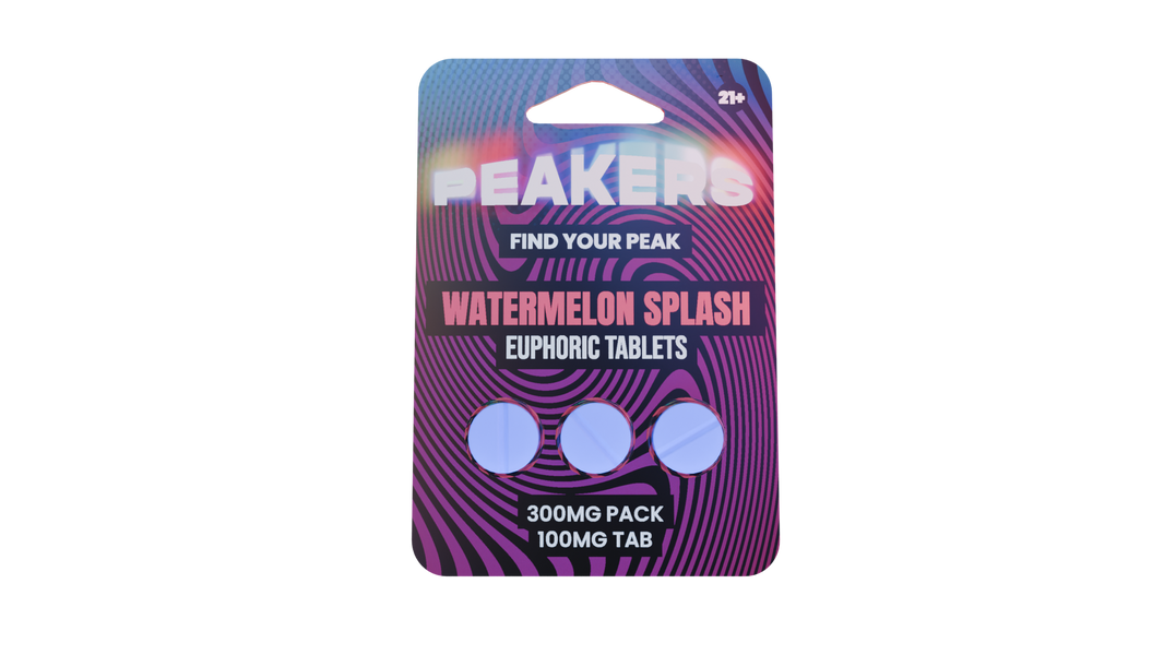Peakers kanna blend chewables 3-count pack — Watermelon Splash