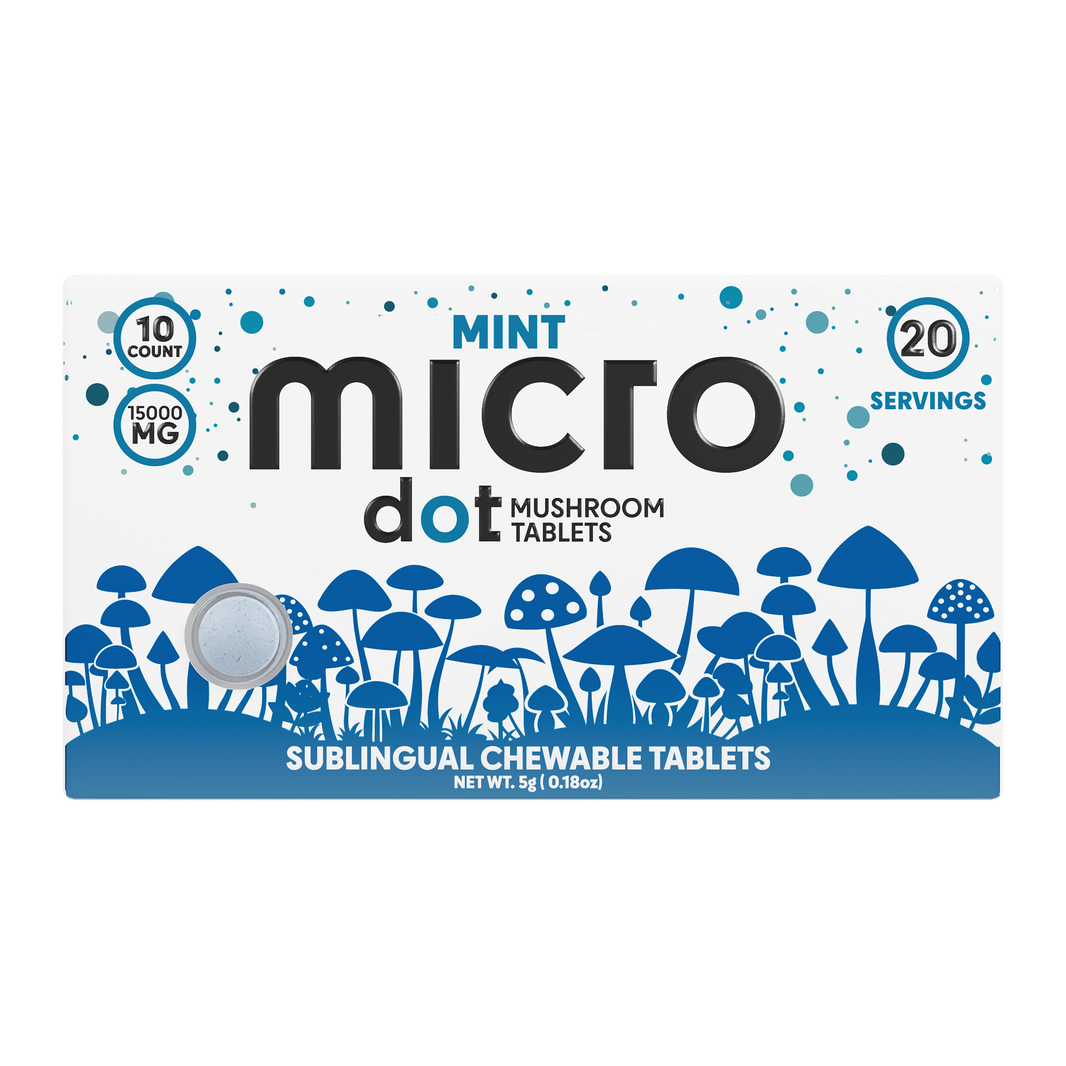 Micro Dot mushroom and nootropic 10-count chewables