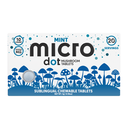 Micro Dot mushroom and nootropic 10-count chewables