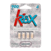 Elevated Haze KRox “Special” Capsules, 900MG total, four capsules in a blister pack, featuring dark-colored capsules with branding.