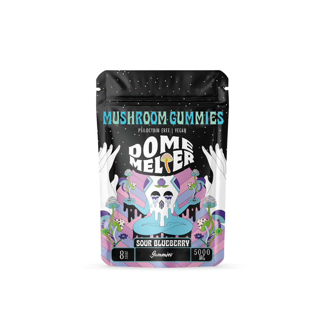 Dome Melter Mushroom Gummies — functional mushroom gummy pouch