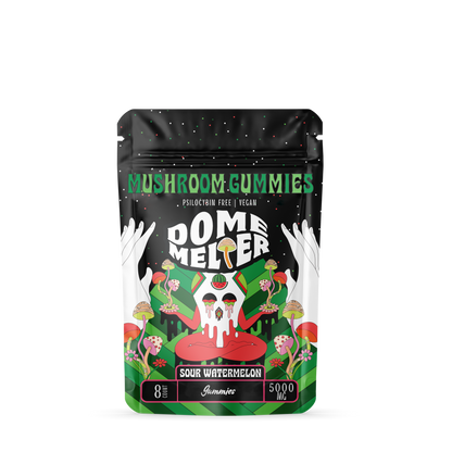 Dome Melter Mushroom Gummies — functional mushroom gummy pouch