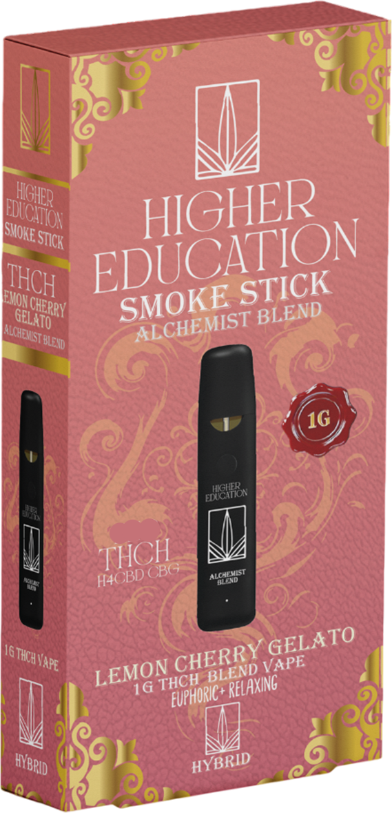 Alchemy Blends 1G THC-H blend vape — Lemon Cherry Gelato