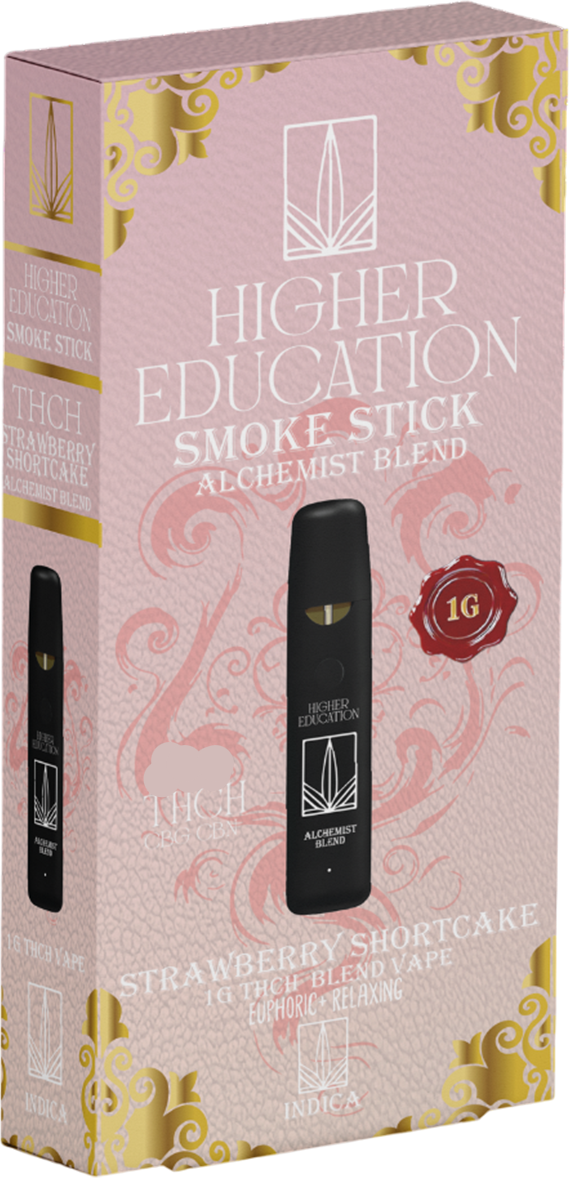 Alchemy Blends 1G THC-H blend vape — Strawberry Shortcake