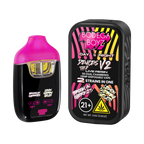 Bodega Boyz Deuces THCP Live Resin Disposable Vape – 3G — Brooklyn Cherries Lemon Cherry Gelato packaging