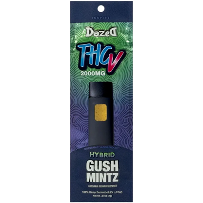 Dazed 2g THCV disposable vape — Gush Mintz front
