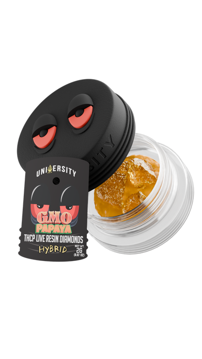Trap University THCP Live Resin Diamonds 2g puck — GMO Papaya