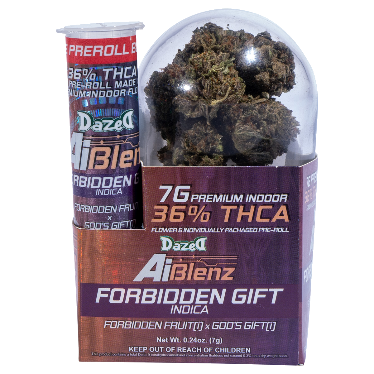 AI Blenz solventless-infused THCA flower and pre-roll — Forbidden Gift