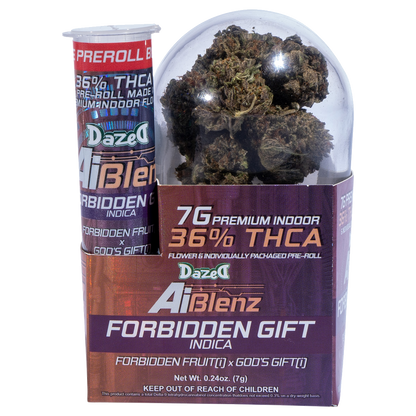 AI Blenz solventless-infused THCA flower and pre-roll — Forbidden Gift