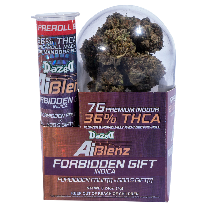 AI Blenz solventless-infused THCA flower and pre-roll — Forbidden Gift