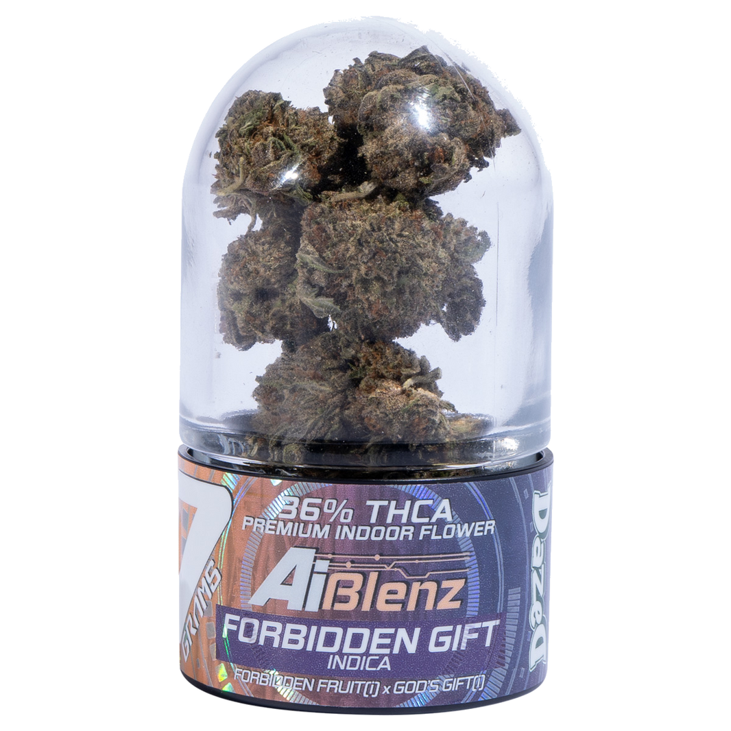AI Blenz solventless-infused THCA flower and pre-roll — Forbidden Gift
