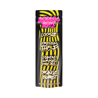Bodega Boyz THCP Diamond-Infused Pre-Roll – 1.25G — Loosie-THCP-1PK-Orange Burst packaging
