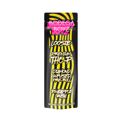 Bodega Boyz THCP Diamond-Infused Pre-Roll – 1.25G — Loosie-THCP-1PK-Pineapple Kush packaging