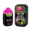 Bodega Boyz Deuces THCP live resin 3g jar with vibrant green and purple cannabis concentrate labels and colorful packaging.
