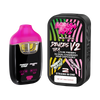Pineapple and strawberry flavored Bodega Boyz Deuces THCA live resin by Elevated Haze, showcasing colorful resin and product packaging.