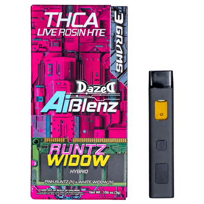 AI Blenz THCA rosin 3g disposable vape — Runtz Widow