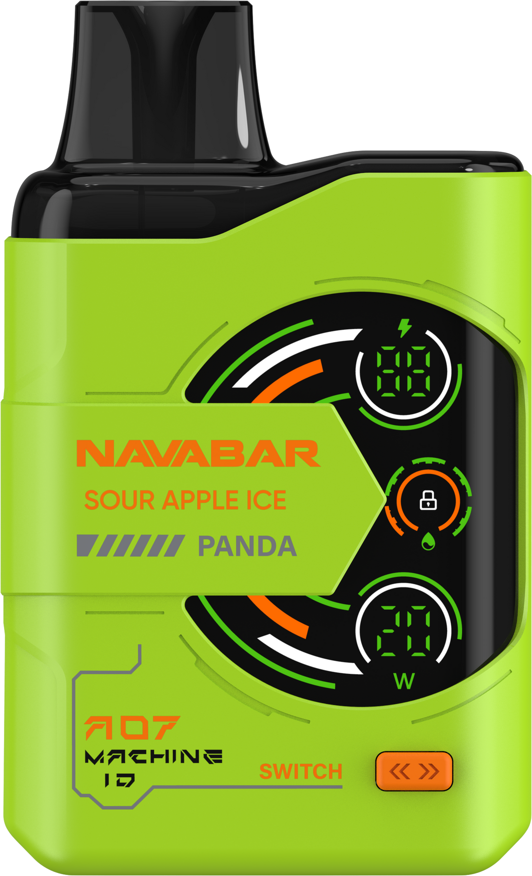 Nava Ultra-6 Functional Disposable Vape 55K — Sour Apple Ice