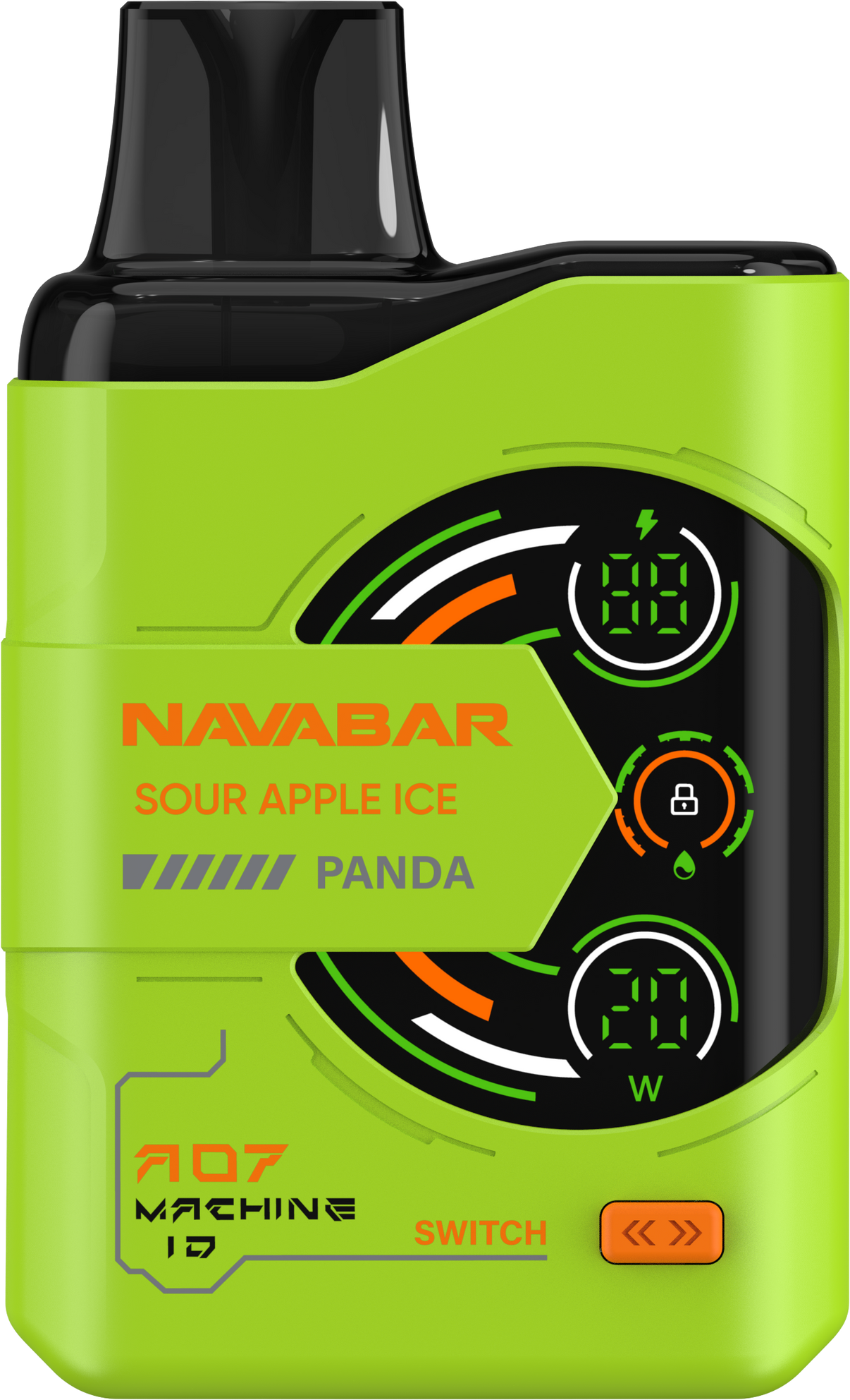 Nava Ultra-6 Functional Disposable Vape 55K — Sour Apple Ice
