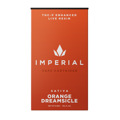Imperial Extraction 1g THCP liquid diamond cartridge — Orange Dreamsicle