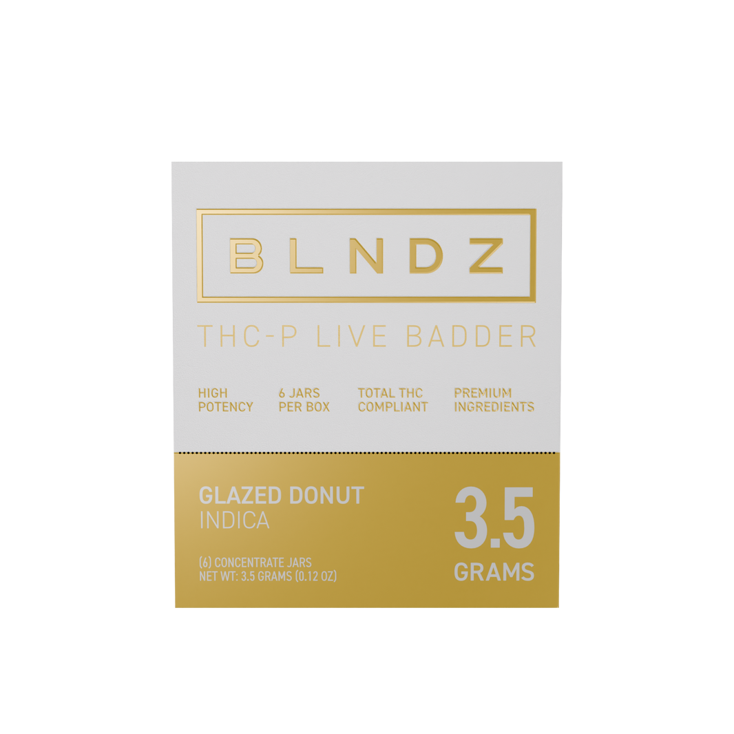 BLNDZ THCP Live Badder 3.5g jar — Glazed Donut