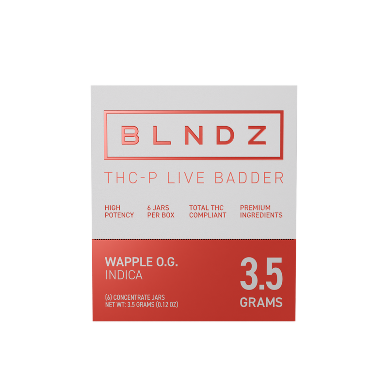 BLNDZ THCP Live Badder 3.5g jar — Wapple OG