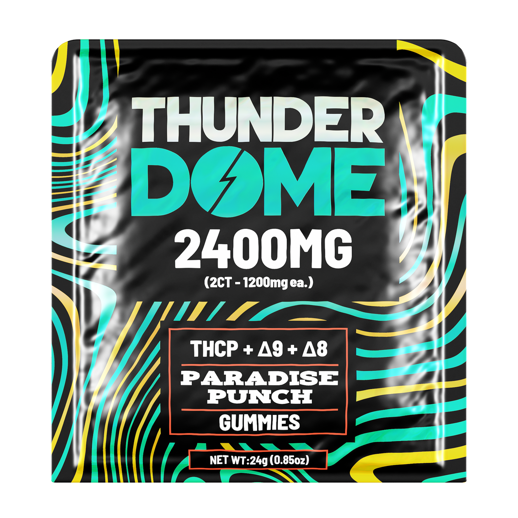 Thunderdome Ultra High Potency Gummies — Paradise Punch, 2-count 2400mg