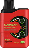 Nava Ultra-6 Functional Disposable Vape 55K — Watermelon Ice