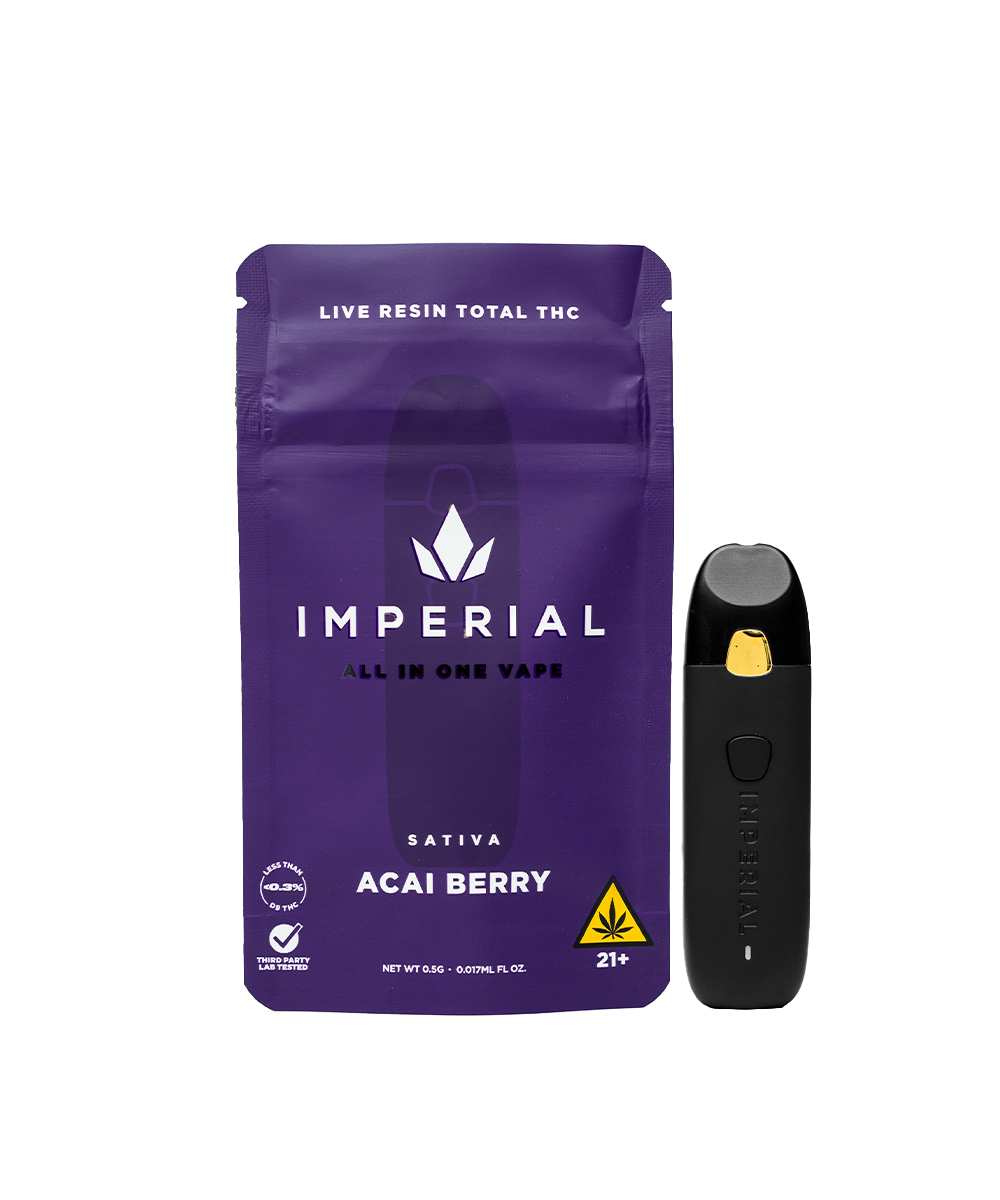 Imperial Extraction 0.5g THCP all-in-one vape — Acai Berry
