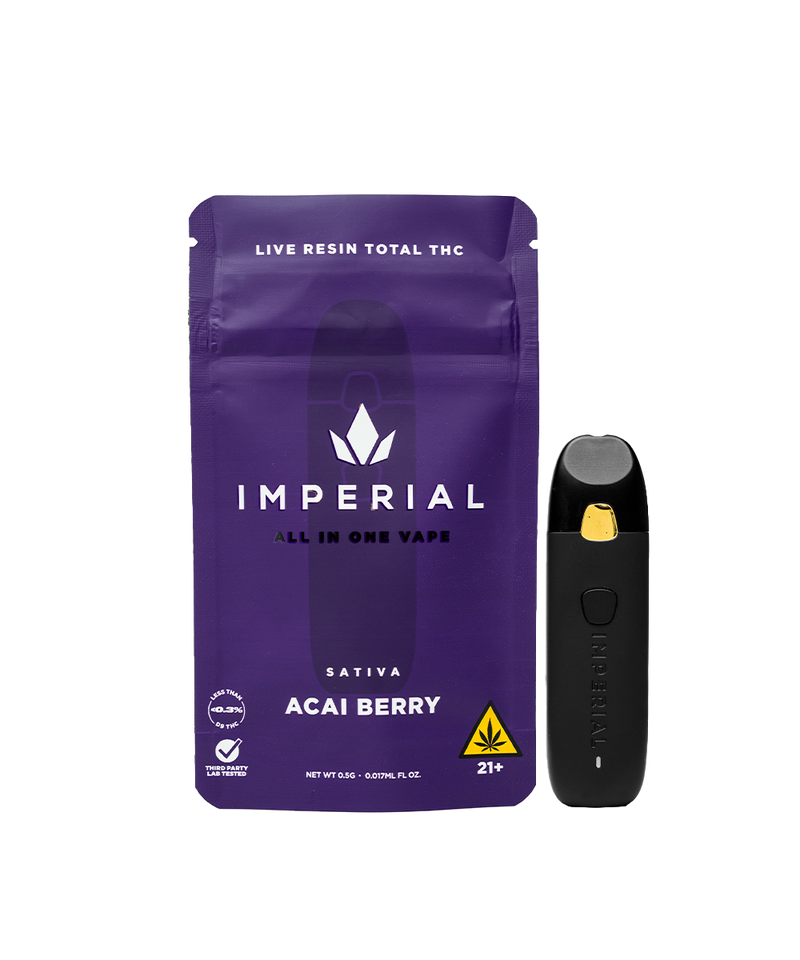 Imperial Extraction 0.5g THCP all-in-one vape — Acai Berry