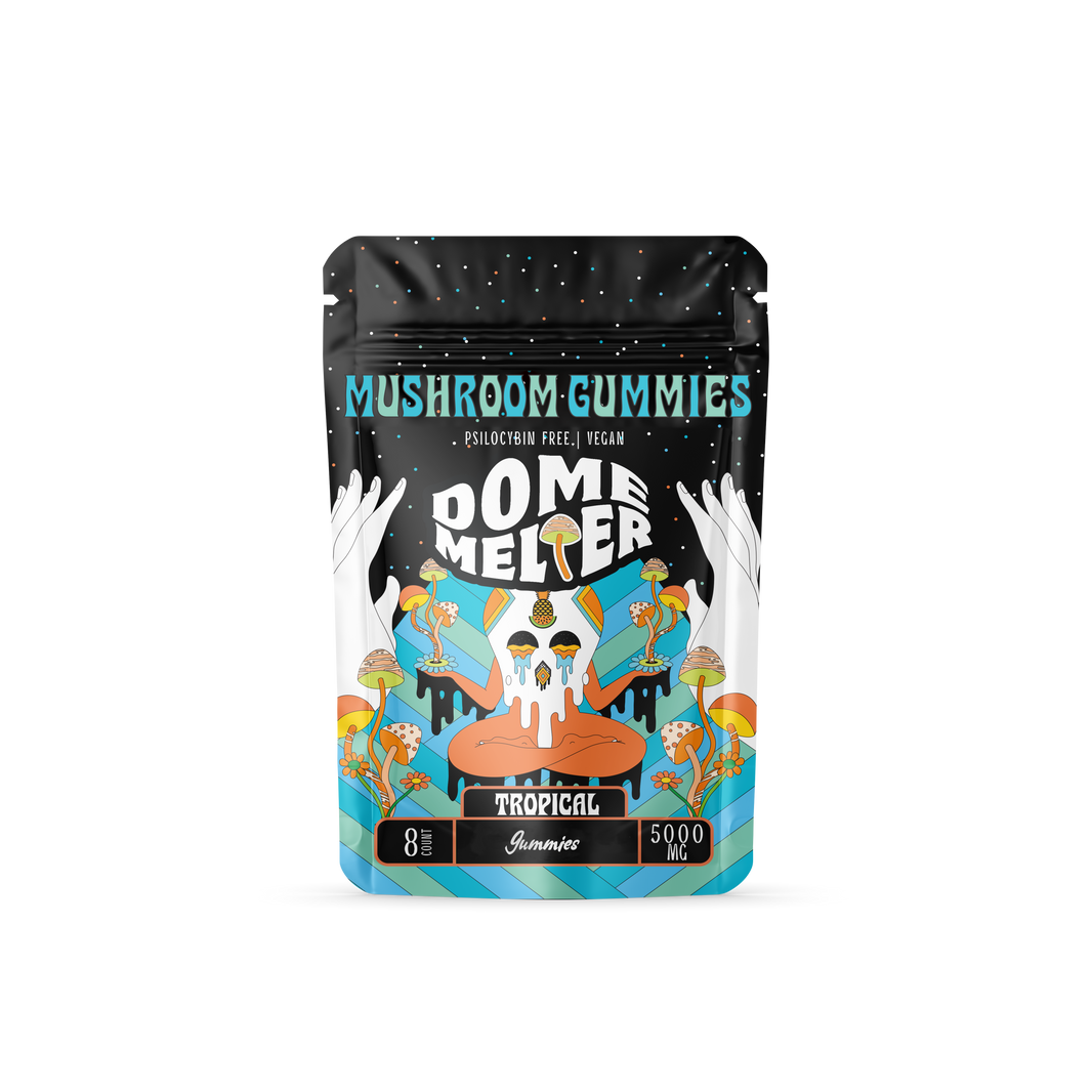 Dome Melter Mushroom Gummies — functional mushroom gummy pouch