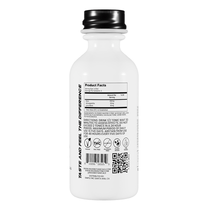 Rave Botanicals Kava Blend Shot — Piña Colada, botanical shot bottle