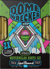 Domewrecker 2x2 THCA Liquid Diamonds Cartridge — Jet Fuel sativa, 4G 510 cart