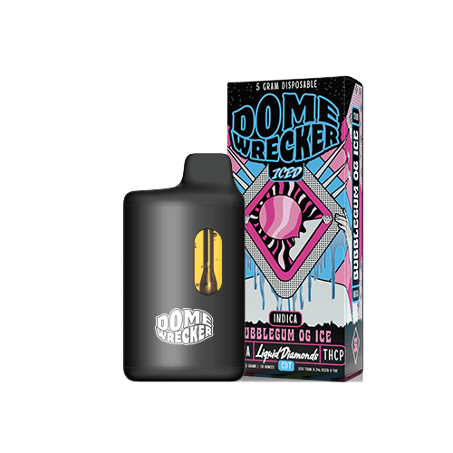 Domewrecker THCA Liquid Diamonds Disposable Vape — Jet Fuel sativa, 5G