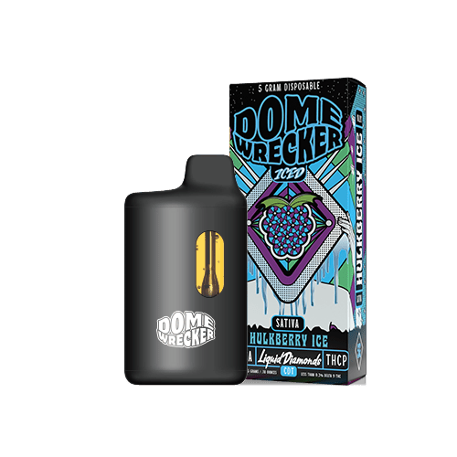 Domewrecker THCA Liquid Diamonds Disposable Vape — Jet Fuel sativa, 5G