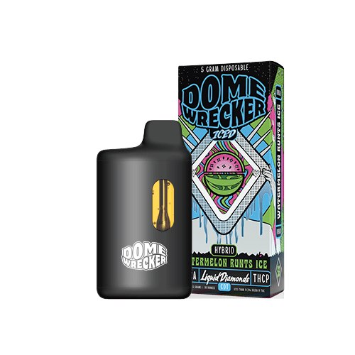 Domewrecker THCA Liquid Diamonds Disposable Vape — Jet Fuel sativa, 5G