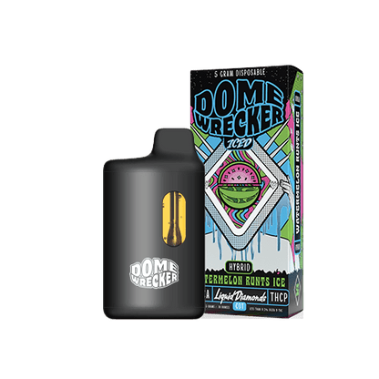 Domewrecker THCA Liquid Diamonds Disposable Vape — Jet Fuel sativa, 5G