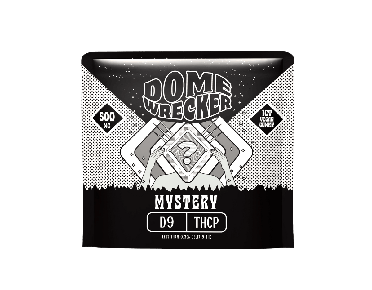 Domewrecker D9 + THCP Gummy — Cherry Limeade, single gummy pack