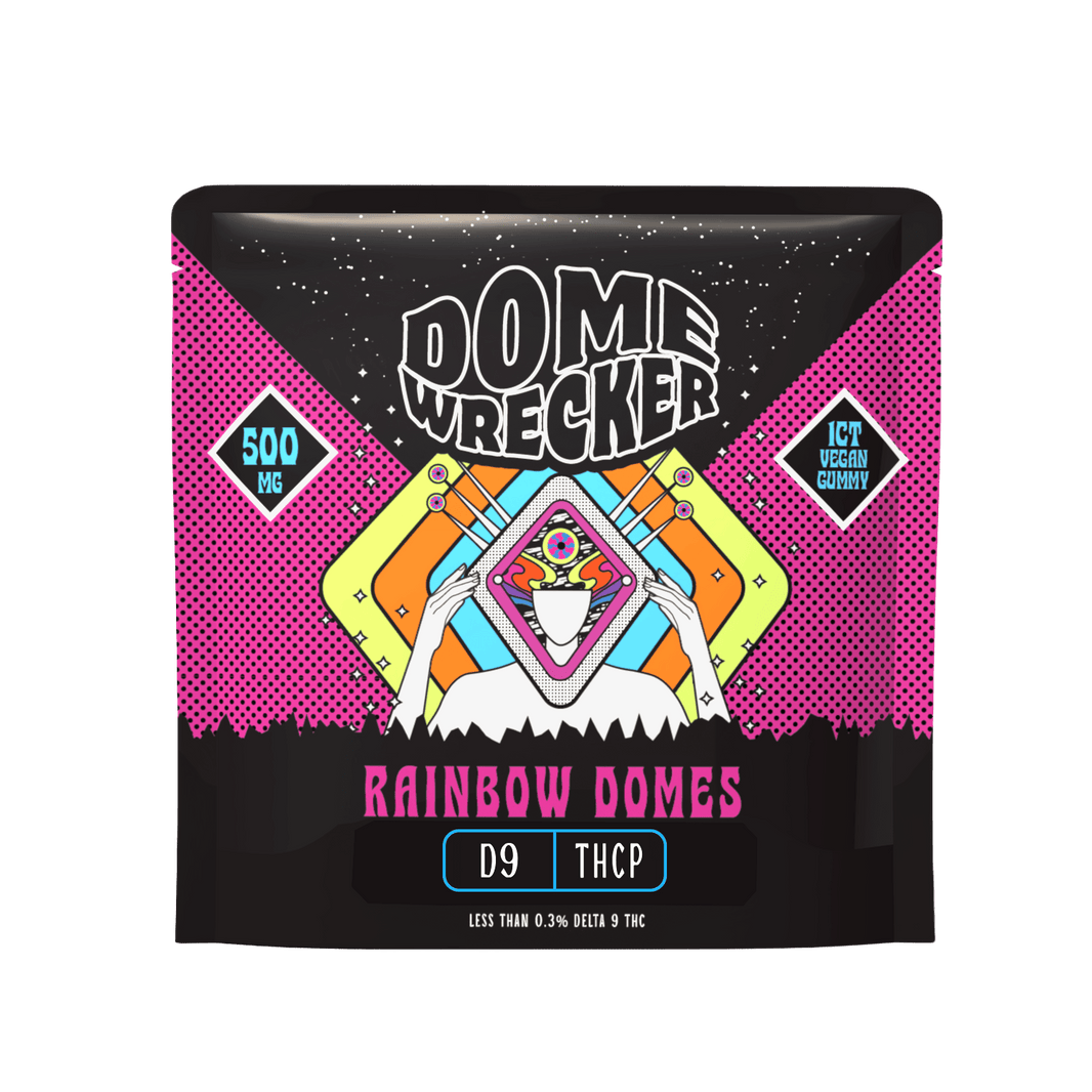 Domewrecker D9 + THCP Gummy — Cherry Limeade, single gummy pack