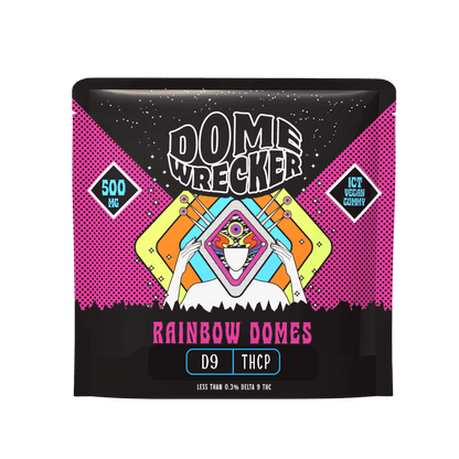 Domewrecker D9 + THCP Gummy — Cherry Limeade, single gummy pack