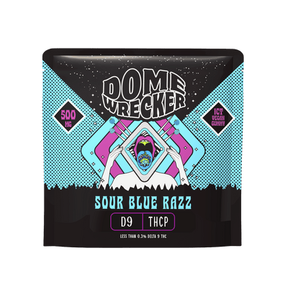 Domewrecker D9 + THCP Gummy — Cherry Limeade, single gummy pack