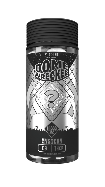 Domewrecker D9 + THCP Gummies — Cherry Limeade, 21-count pouch