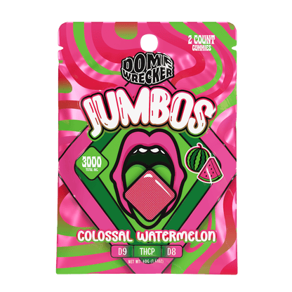 Domewrecker Jumbo Gummies — Colossal Watermelon, 2-count pouch