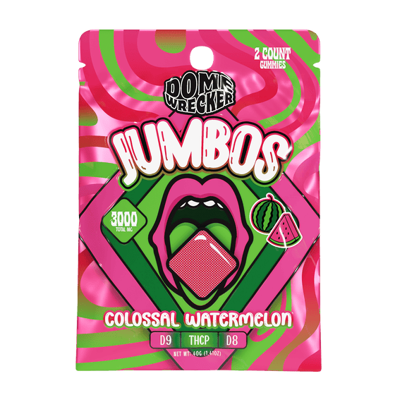 Domewrecker Jumbo Gummies — Colossal Watermelon, 2-count pouch